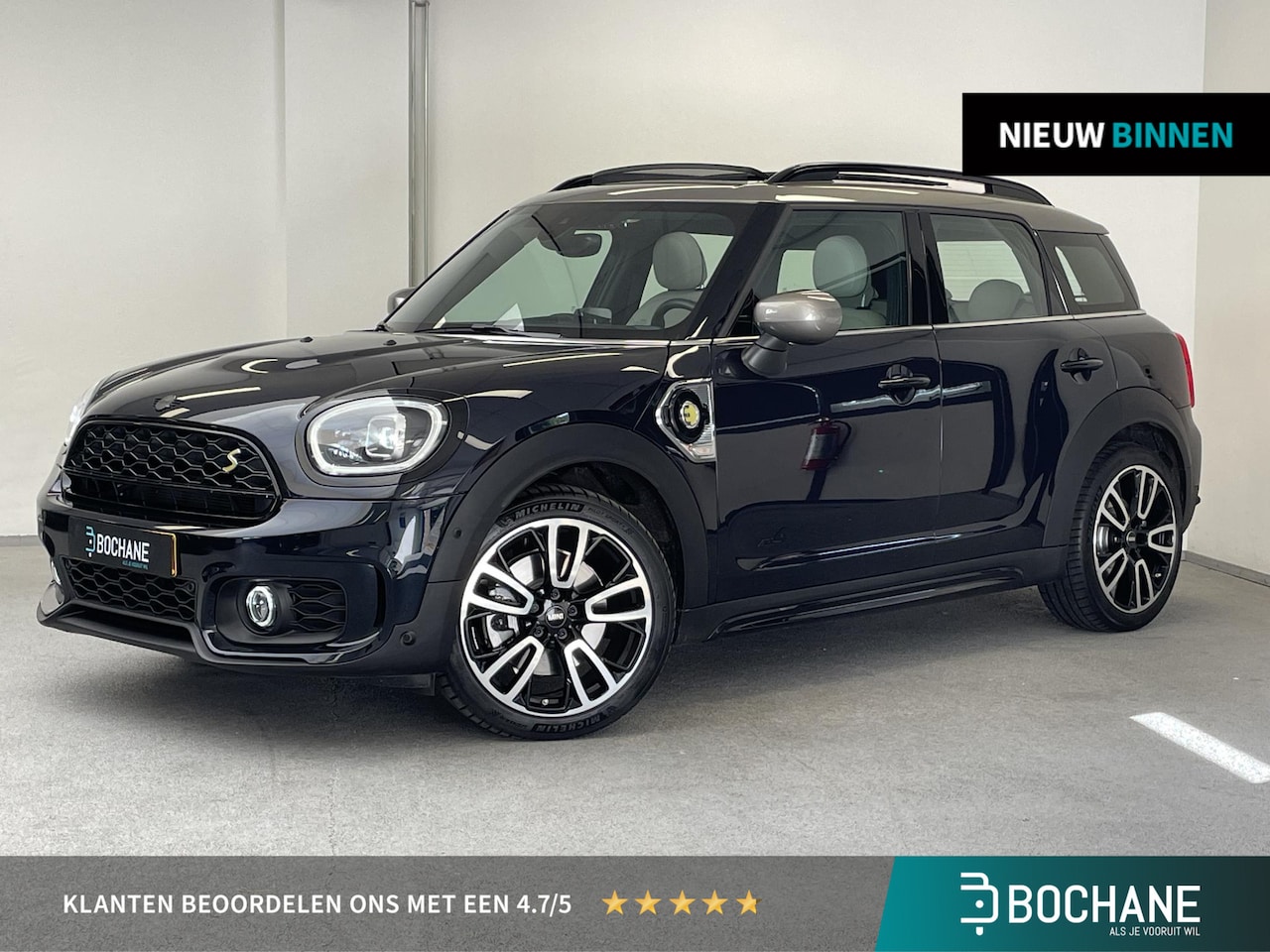 MINI Countryman - 1.5 Cooper S E ALL4 JCW | PANO | LEDER | HEAD UP | - AutoWereld.nl