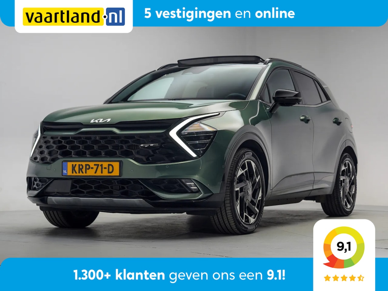 Kia Sportage - 1.6 T-GDi PHEV AWD 265pk GT-Line PlusLine Aut. [ Panoramadak 360°Camera Stoelventilatie ] - AutoWereld.nl