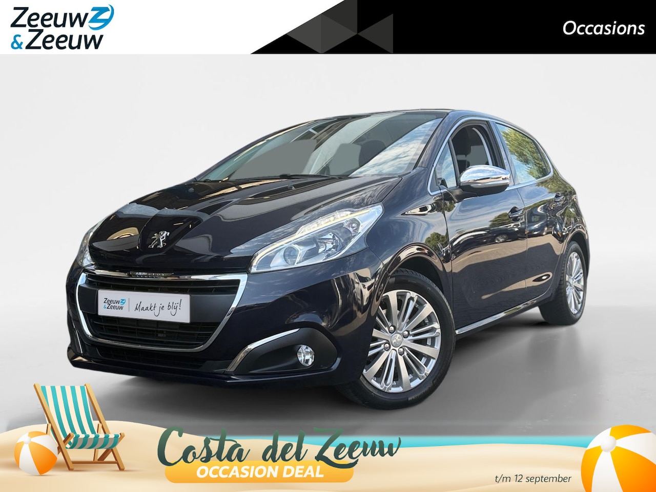 Peugeot 208 - 1.2 PureTech Blue Lease Allure | AIRCO | CRUISE CONTROL | NAVIGATIE | 12 MAANDEN GARANTIE - AutoWereld.nl