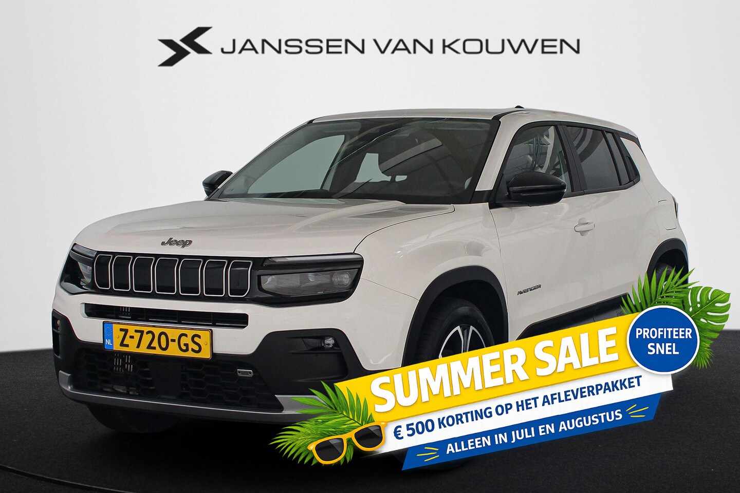 Jeep Avenger - 1.2 Altitude Stoelverwarming Achteruitrijcamera Navigatie - AutoWereld.nl