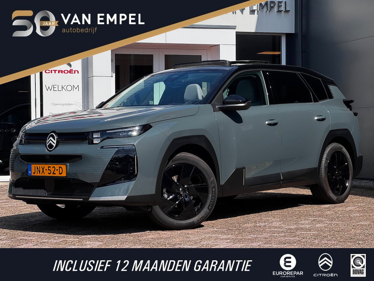 Citroën C5 Aircross - 1.2 Hybrid 145 Max | Pano | Trekhaak | Leder + Memory | NL-Auto | 360 Camera | Winter Pack - AutoWereld.nl