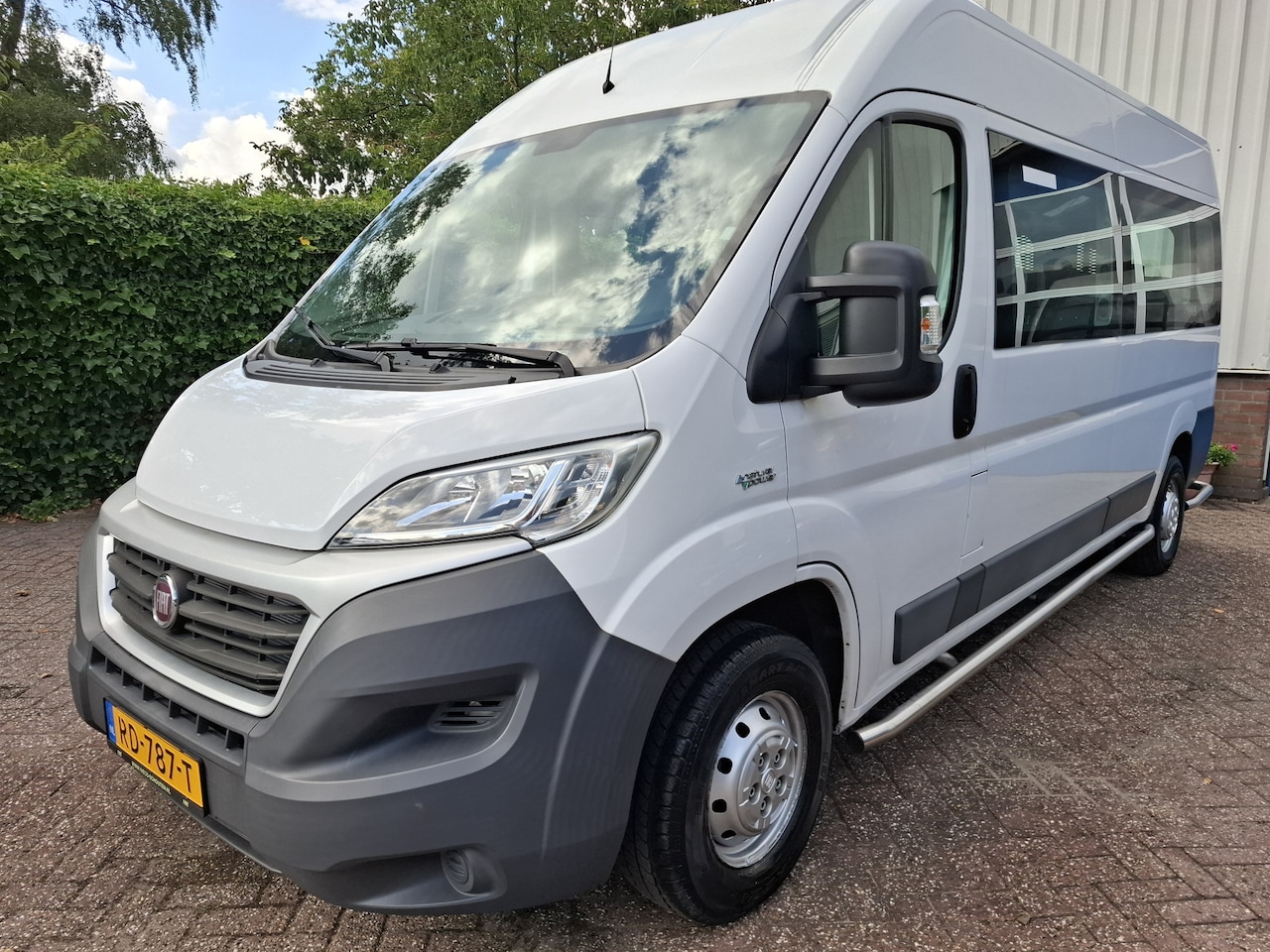 Fiat Ducato Panorama - 35 3.0 L2H2 11995.- INCL BTW 9-PERSOONS AARDGAS ROLSTOEL 135PK - AutoWereld.nl