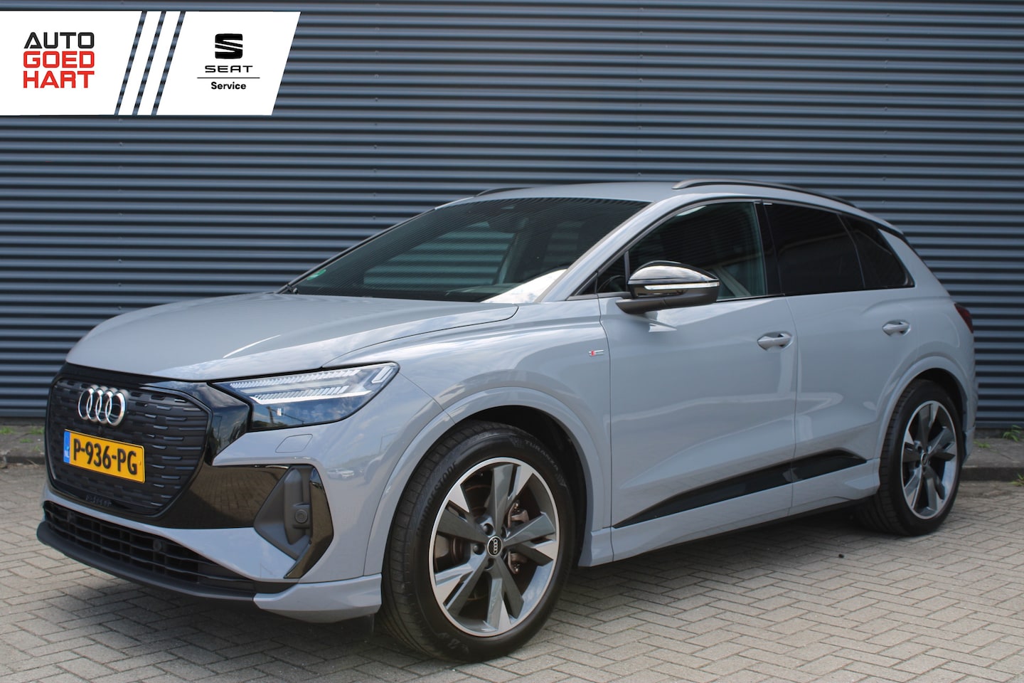 Audi Q4 e-tron - 40 Launch Edition S Competition 77 kWh Sonos Head-Up Adaptive-Cruise - AutoWereld.nl