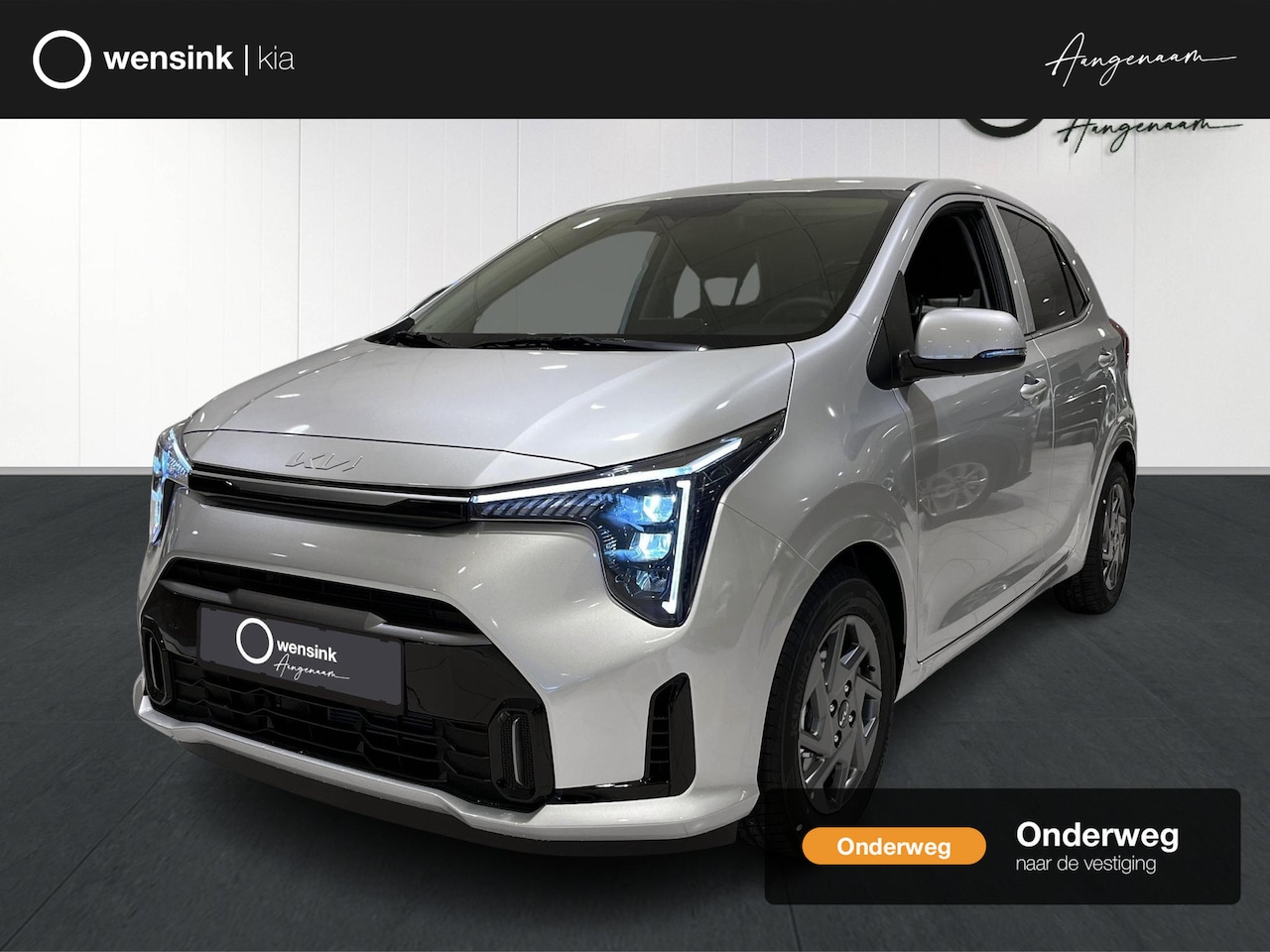 Kia Picanto - 1.0 GDi DynamicPlusLine Automaat | 4-zits | Parkeersensoren Achter | Navigatiesysteem | LE - AutoWereld.nl