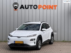 Hyundai Kona Electric - EV PREMIUM 64 kWh WARMTEPOMP FASE 3 SOH 100 % ||STOELVRM+VERKOELING|||LANEASSIST|ADAPT.CRU
