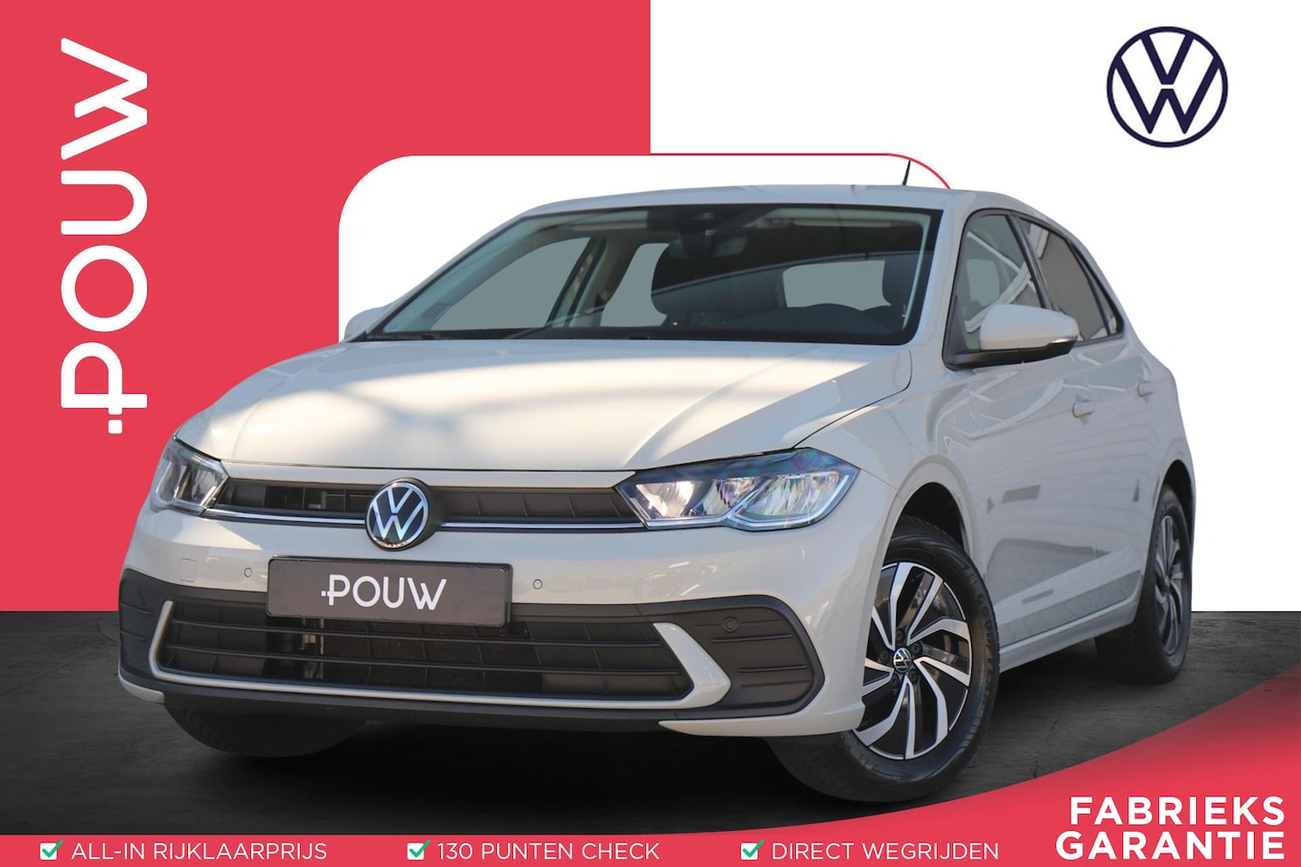 Volkswagen Polo - 1.0 TSI 95pk Life Edition | App Connect | Stoelverwarming | Achteruitrijcamera | - AutoWereld.nl