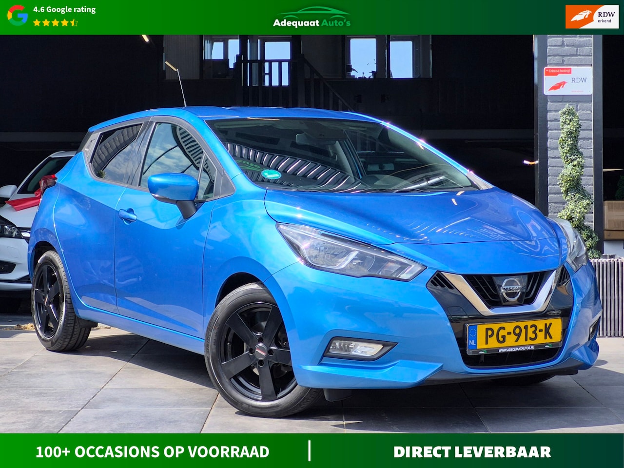 Nissan Micra - 0.9 IG-T N-Connecta|1e eig|NAP|Camera|Airco|APK - AutoWereld.nl