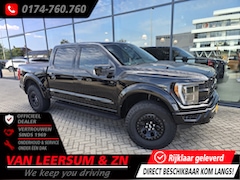 Ford F150 - USA 3.5 V6 Ecoboost SuperCrew Raptor | Matzwarte wrap | Pano | B&O | 360 camera