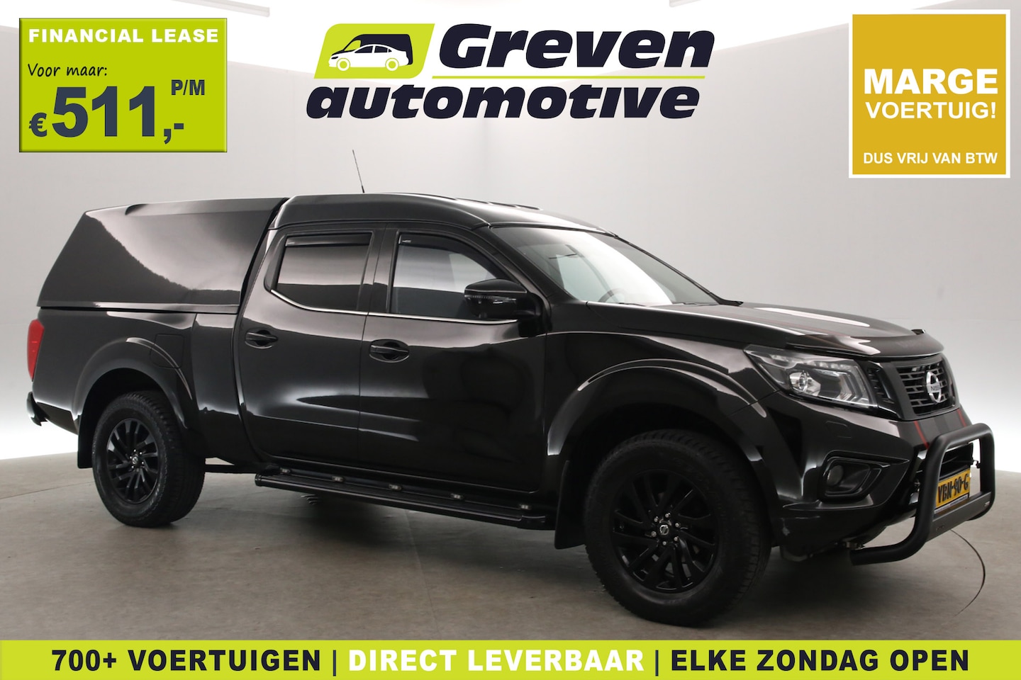 Nissan Navara - XL Double Cab 2.3 dCi 191PK 4X4 | Marge | 5 Zits | 3500kg Trekgew. | 360° | Clima | Cruise - AutoWereld.nl