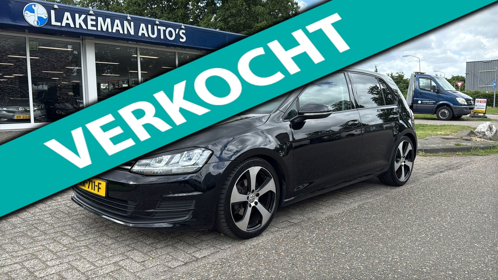 Volkswagen Golf - 1.2 TSI Blackline Pano Leder Xenon R-Line Huurkoop Inruil APK Garantie - AutoWereld.nl