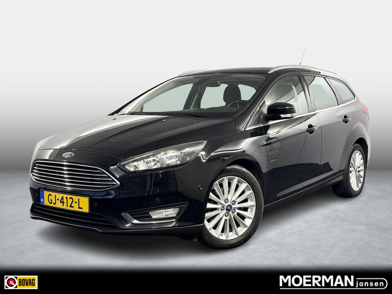 Ford Focus Wagon - 1.5 Titanium Edition / Station / Navigatie / Voll. onderhoud / Trekhaak / Climate ctrl - AutoWereld.nl