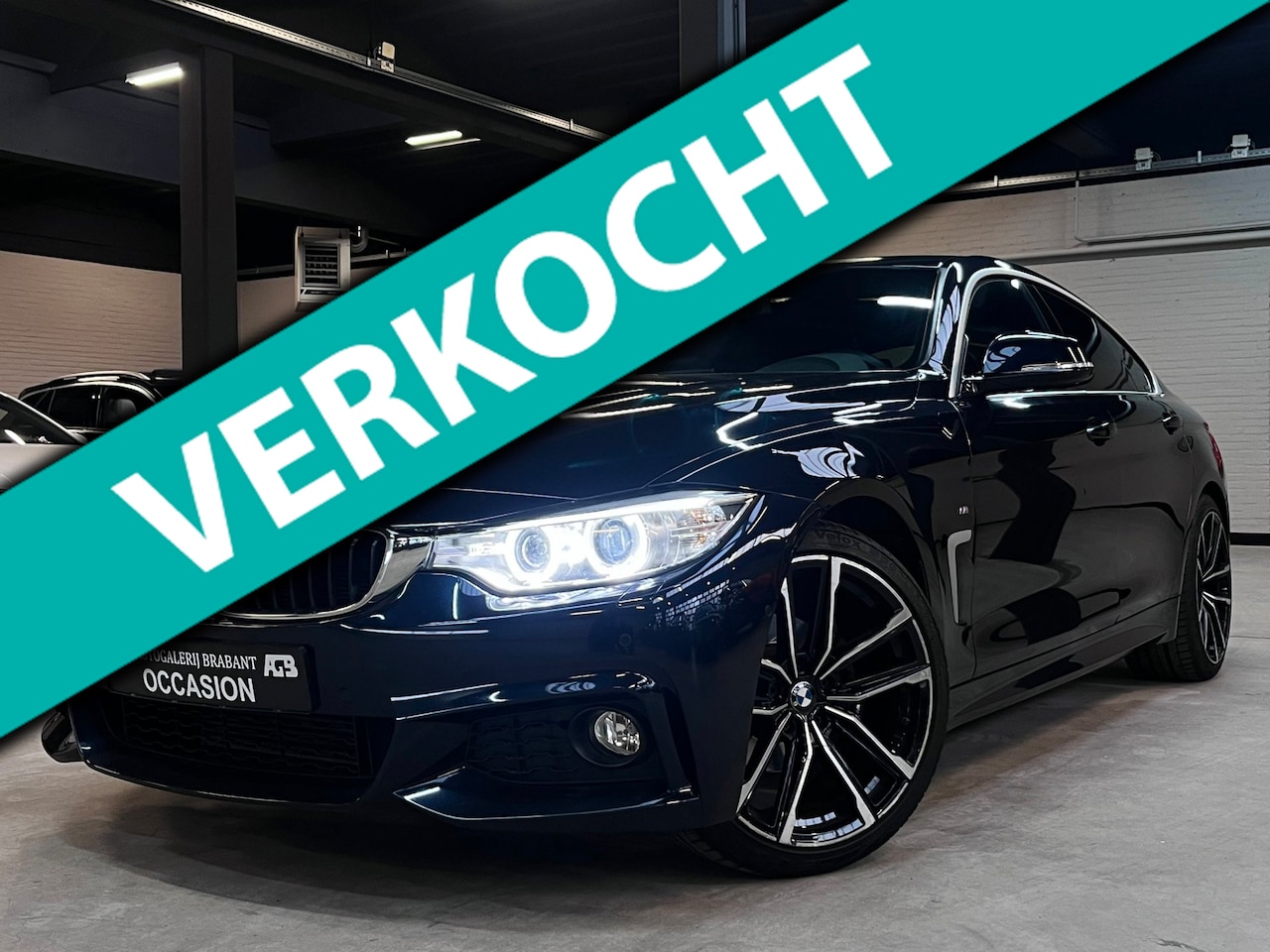 BMW 4-serie Gran Coupé - 418i M Sport AngelEyes/Automaat/Leder/Carplay - AutoWereld.nl