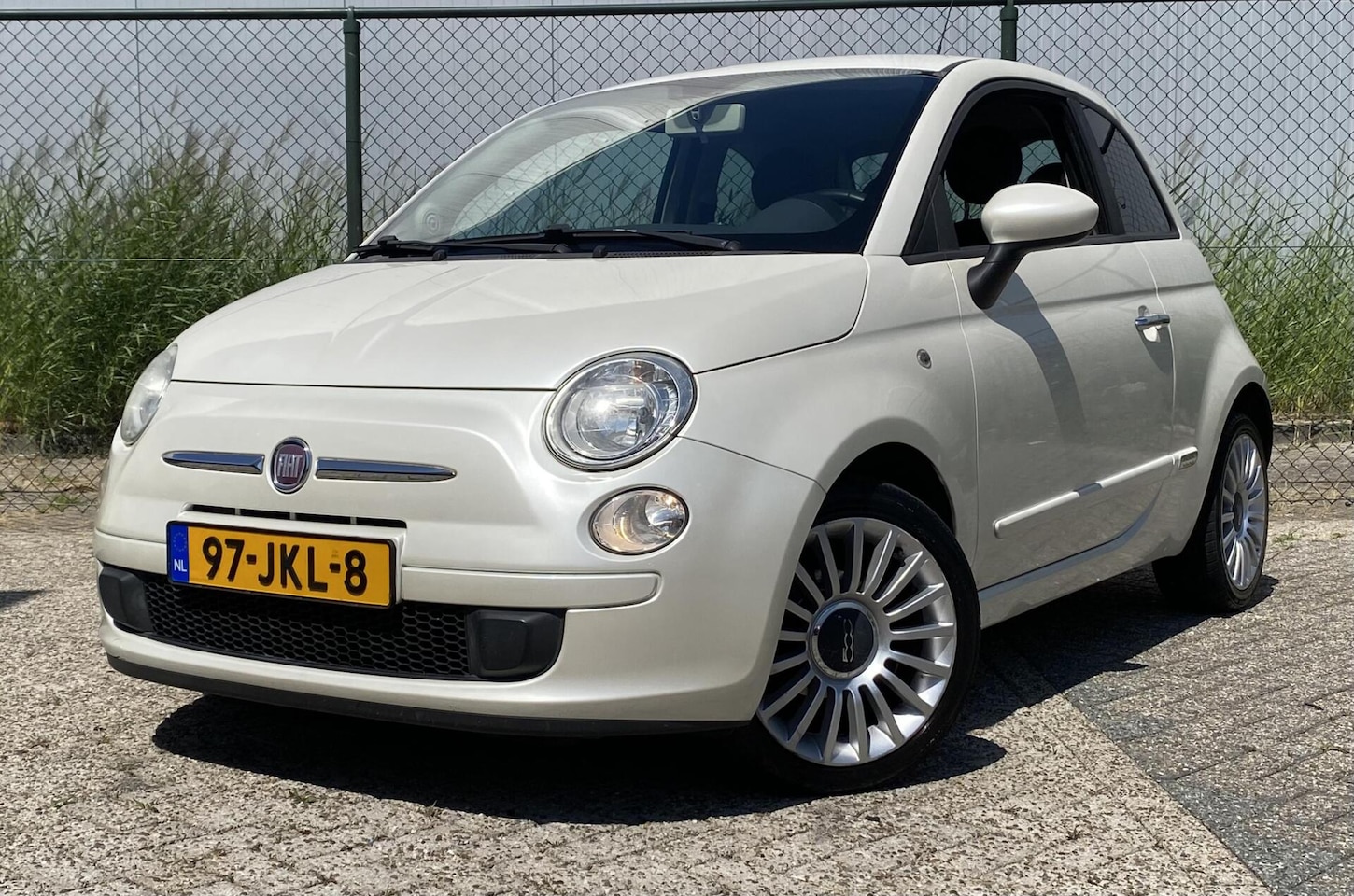 Fiat 500 - 1.2 Lounge | AUTOMAAT | NL-Auto | Half Leder | Parelmoer - AutoWereld.nl