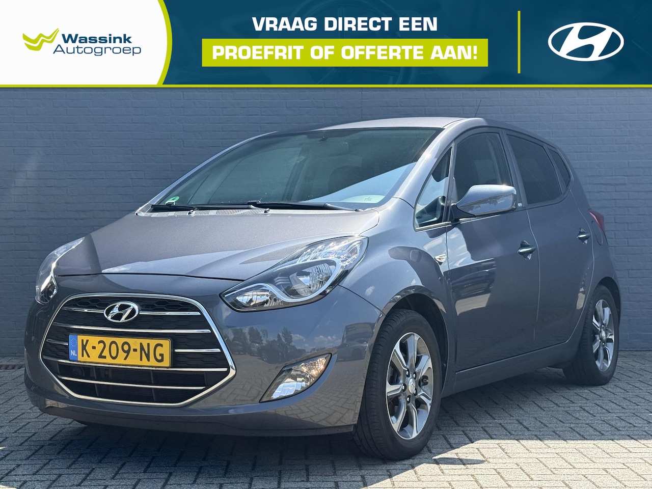 Hyundai ix20 - 1.6i Go! Zomer & Winterbanden | Parkeersensoren | Trekhaak | 16 Inch Lichtmetalen Velgen - AutoWereld.nl