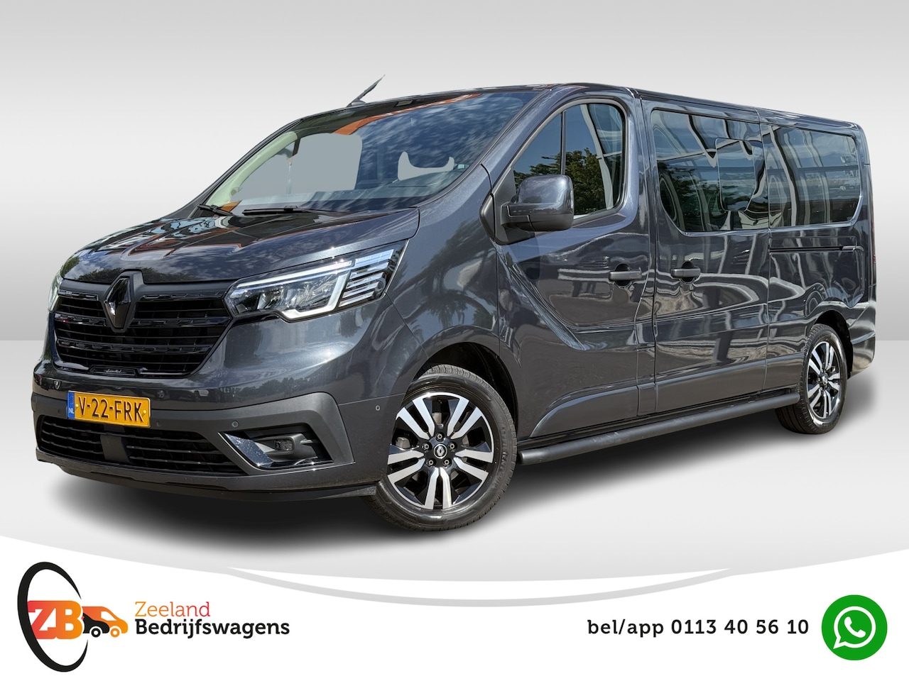 Renault Trafic - 2.0 Blue dCi 170PK T29 L2H1 Extra DC | Limited 075/350 | 2X Schuifd. | Trekhaak | LED - AutoWereld.nl