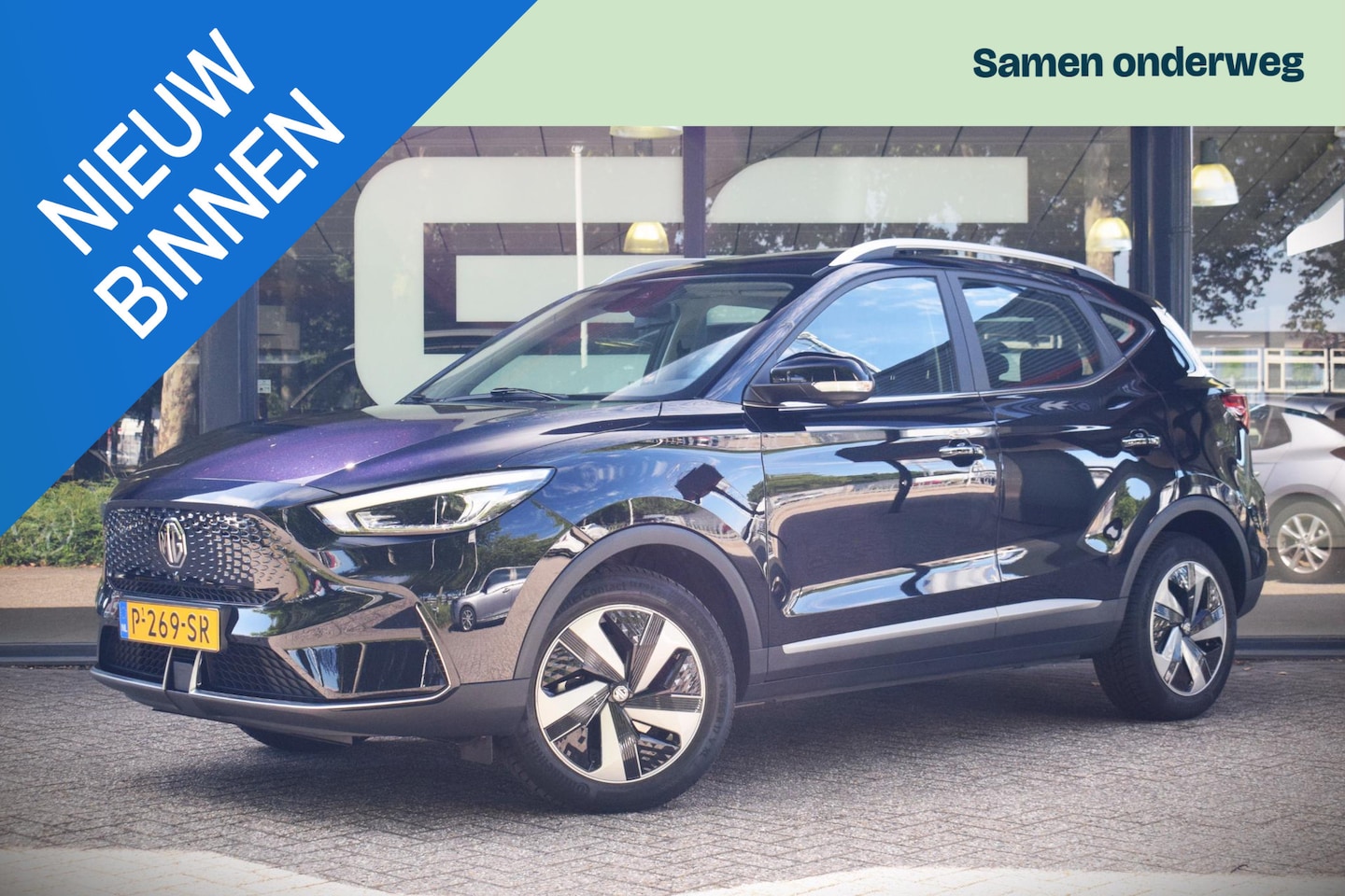 MG ZS - EV Luxury 50 kWh met PANO|LEDER|LED|NAV - AutoWereld.nl