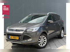 Ford Kuga - BWJ 2016 | 1.5T 150 PK Titanium Styling Pack | TREKHAAK | LEDER/STOF | CLIMA | STOEL VW. |