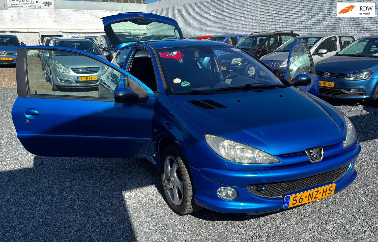 Peugeot 206 - 1.6-16V XS | nwe distributie | Airco - AutoWereld.nl