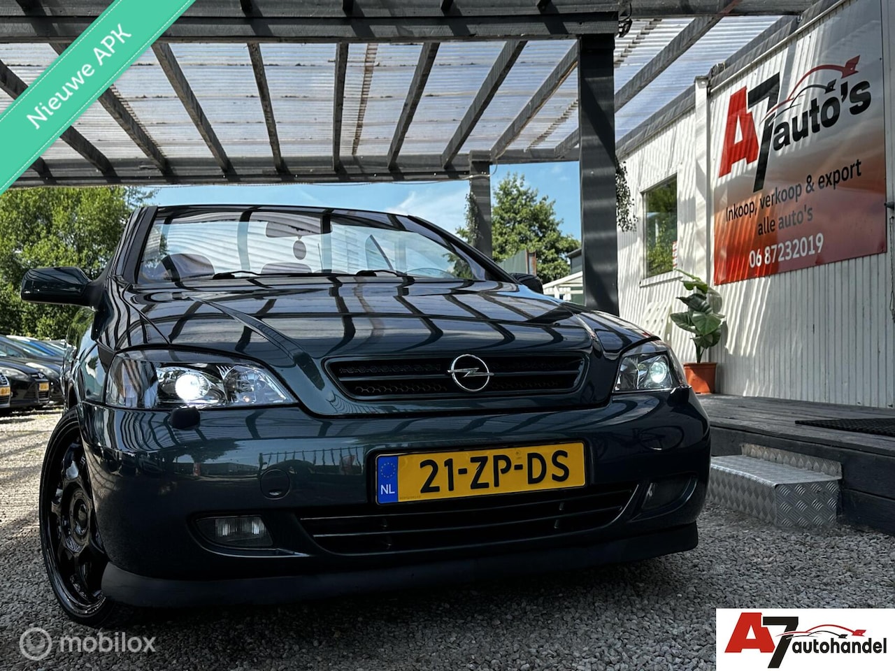 Opel Astra Cabriolet - 2.2-16V Nieuwe APK//Airco//Leder - AutoWereld.nl
