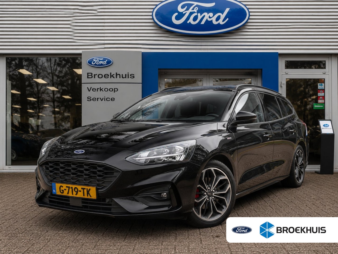 Ford Focus Wagon - 1.0EB ST Line Business | NL-AUTO! | ADAPTIVE CRUISE | CAMERA | LANE ASSIST | WINTERPACK | - AutoWereld.nl