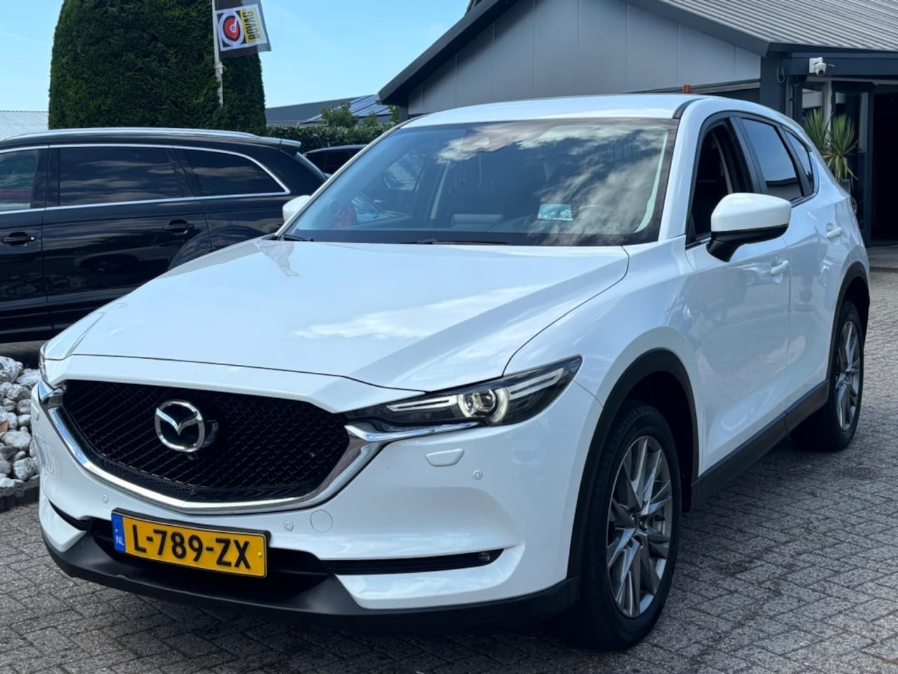 Mazda CX-5 - 2.5 194 GT-M 2019 Wit Automaat Trekhaak 2000KG CX5 - AutoWereld.nl