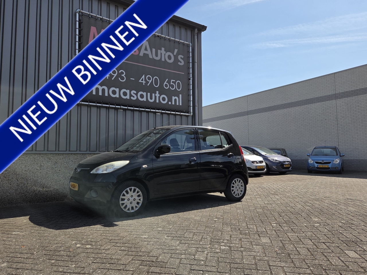 Hyundai i10 - 1.2 i Dynamic automaat Cool uitvoering airco 1e eigenaar !!! - AutoWereld.nl