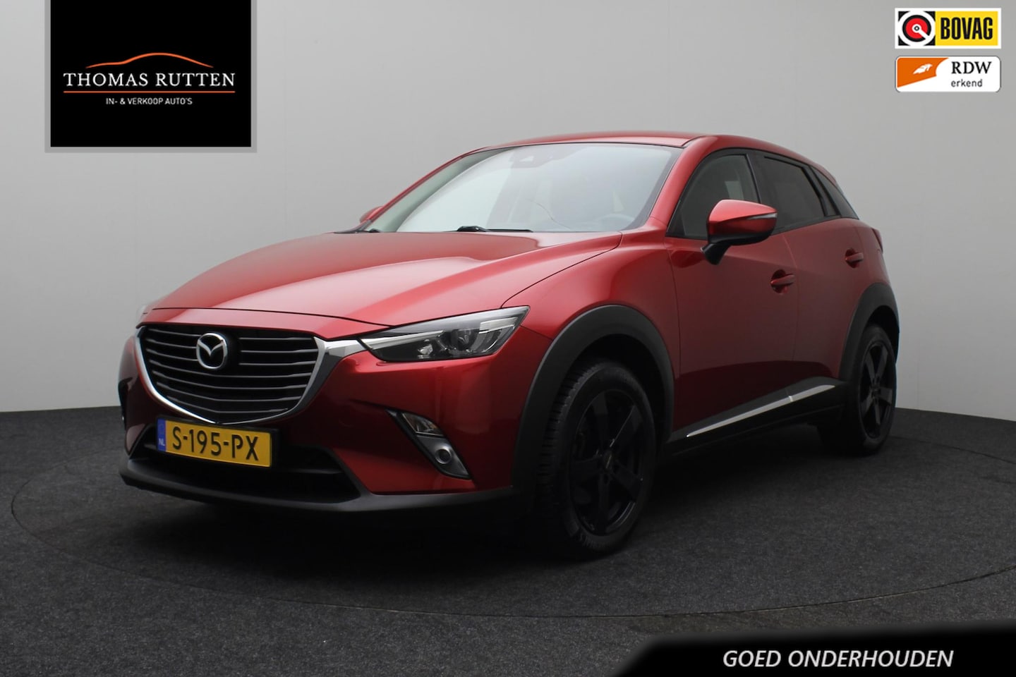 Mazda CX-3 - 2.0 SkyActiv-G 120 TS+ 2017 | Goed Onderhouden | Stoelverwarming | Navigatie | Cruise Cont - AutoWereld.nl