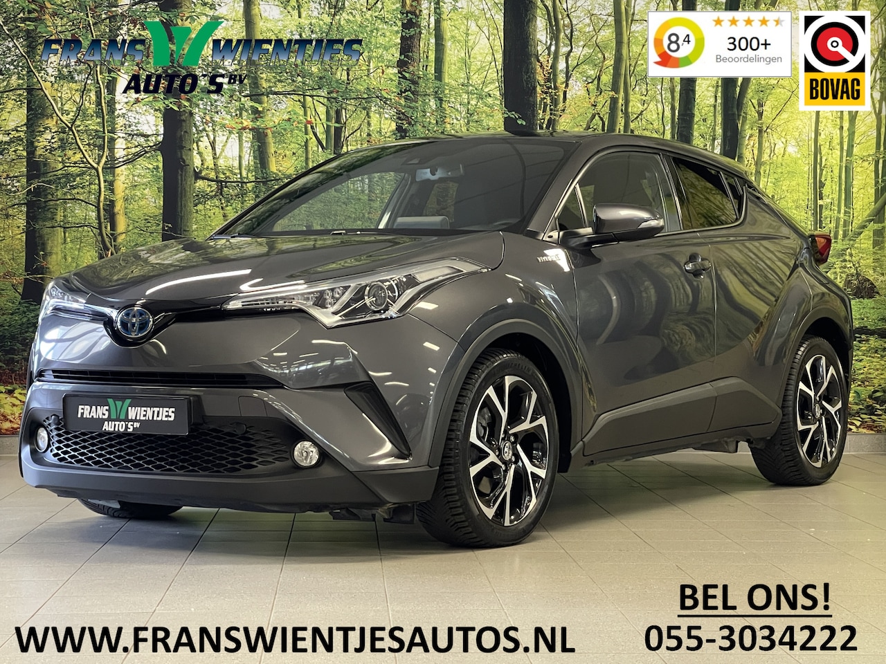 Toyota C-HR - 1.8 Hybrid Dynamic | Airconditioning | Bluetooth | Cruise control | Hybride | DAB+ | Achte - AutoWereld.nl