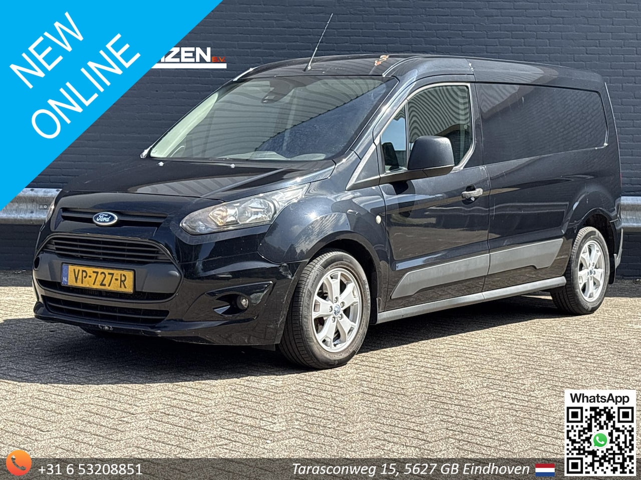 Ford Transit Connect - 1.6 TDCI L2 Trend | € 4.350,- NETTO! | Bijrijdersbank | Navi | Airco | Cruise | Trekhaak - AutoWereld.nl