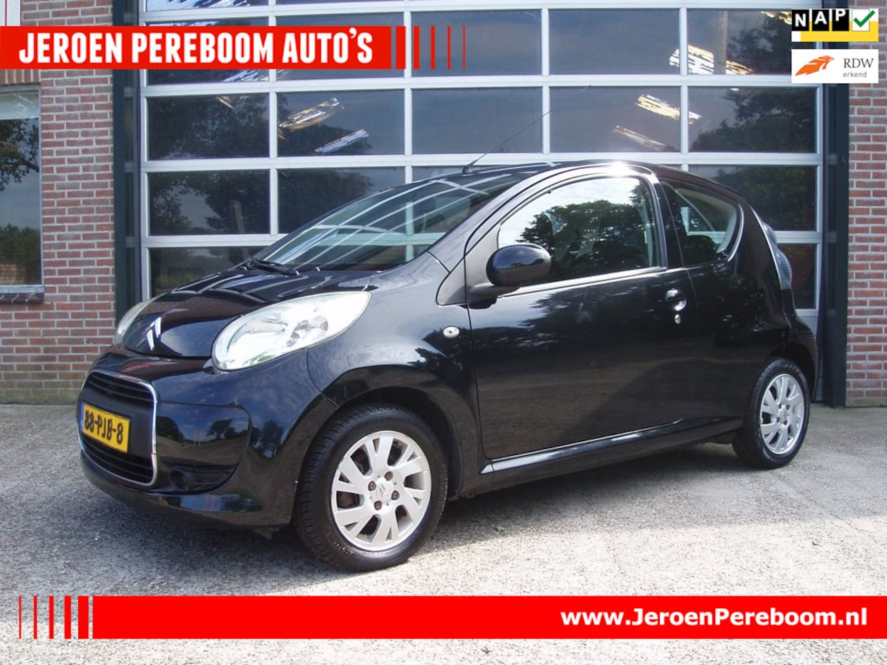 Citroën C1 - 1.0-12V Ambiance Airconditioning, stuurbekrachtiging, elek. ramen, etc. - AutoWereld.nl