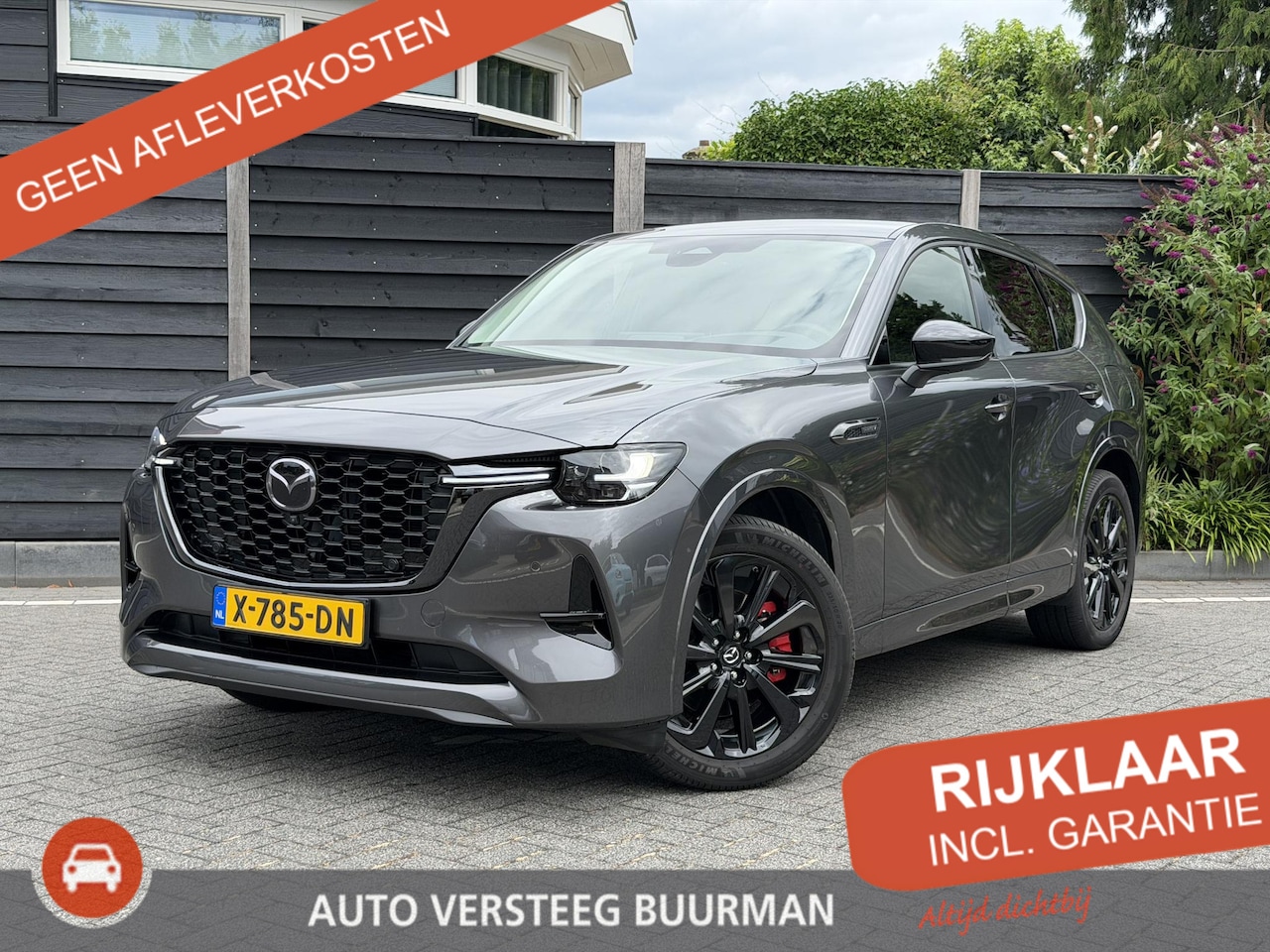Mazda CX-60 - Homura 2.5 e-SkyActiv PHEV 328PK Automaat Panoramadak, Rondomzichtcamera, Apple Carplay, A - AutoWereld.nl