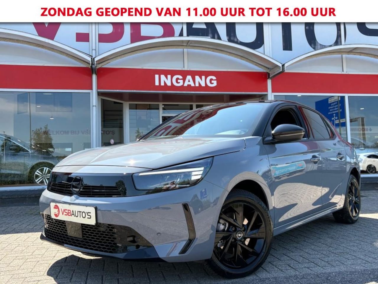 Opel Corsa - 1.2 TURBO 100PK GS NARDO-GREY NAVI CAMERA CARPLAY AIRCO LMV PDC - AutoWereld.nl