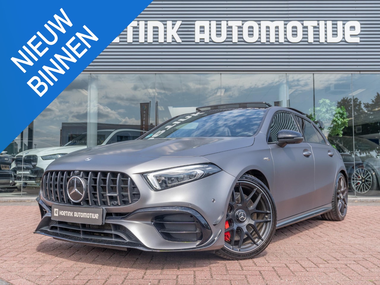 Mercedes-Benz A-klasse - AMG 45 S 4MATIC+ Premium Plus | Schaalstoelen | Hud | Pano | Dealer onderhouden - AutoWereld.nl