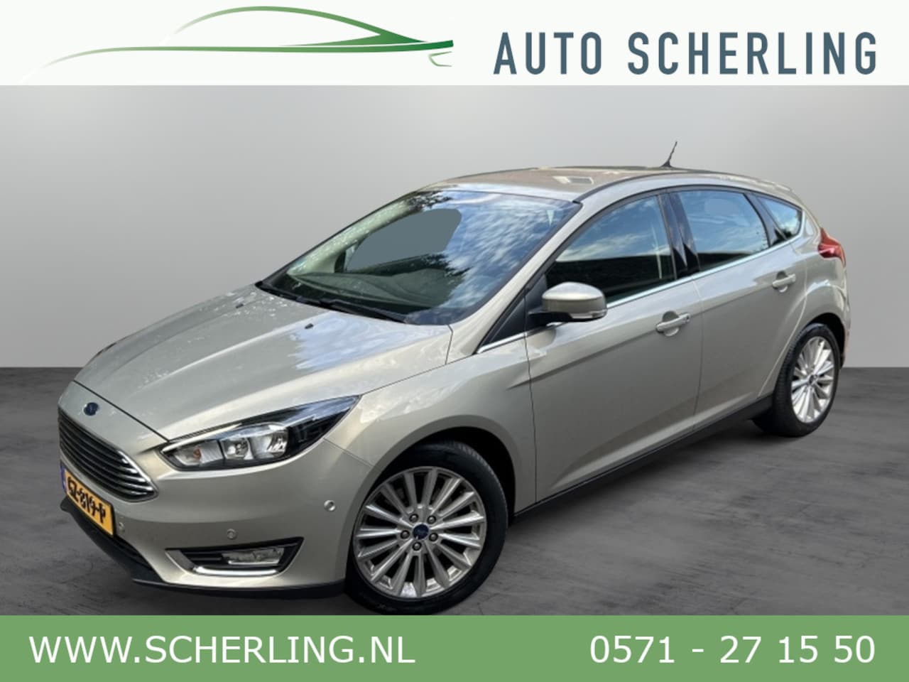 Ford Focus - 1.5 150pk Titanium Ed. 1e Eigenaar! Trekhaak wegklapbaar - AutoWereld.nl