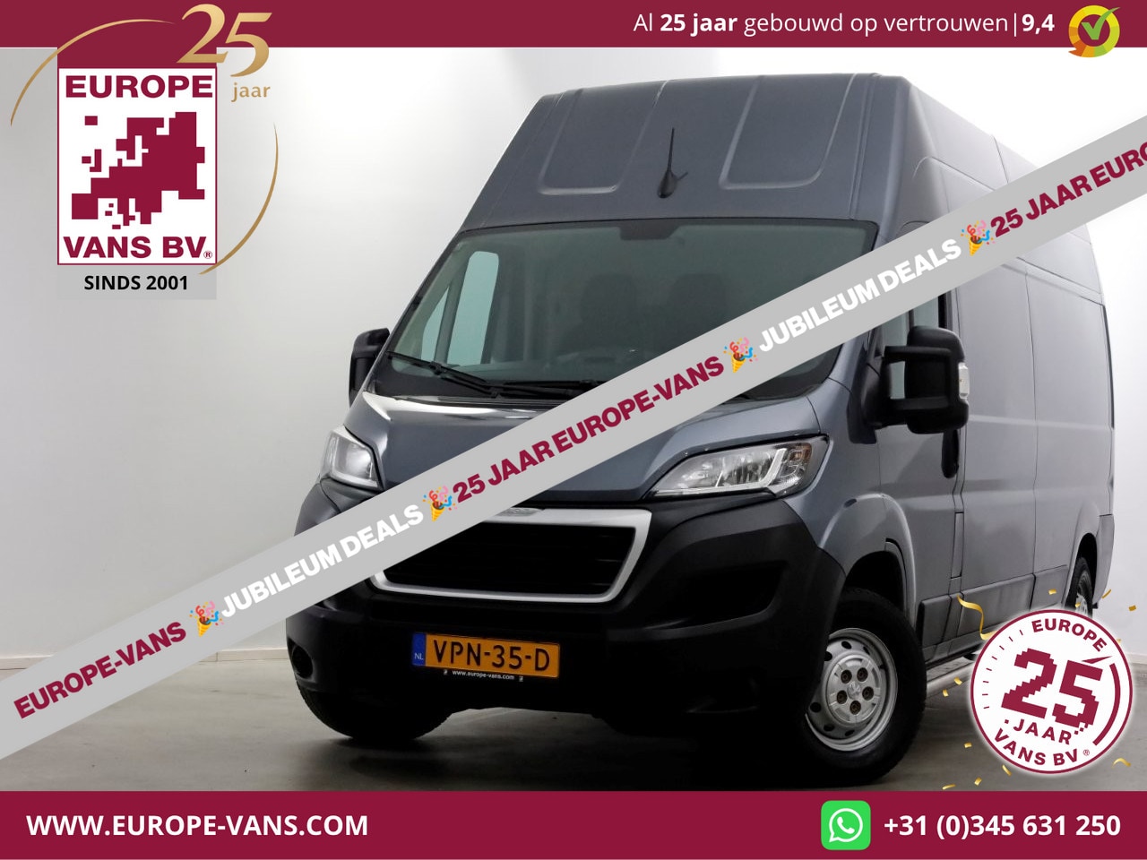 Peugeot Boxer - 335 2.2 BlueHDi 140pk L3H3 Premium Airco/Camera 04-2022 - AutoWereld.nl