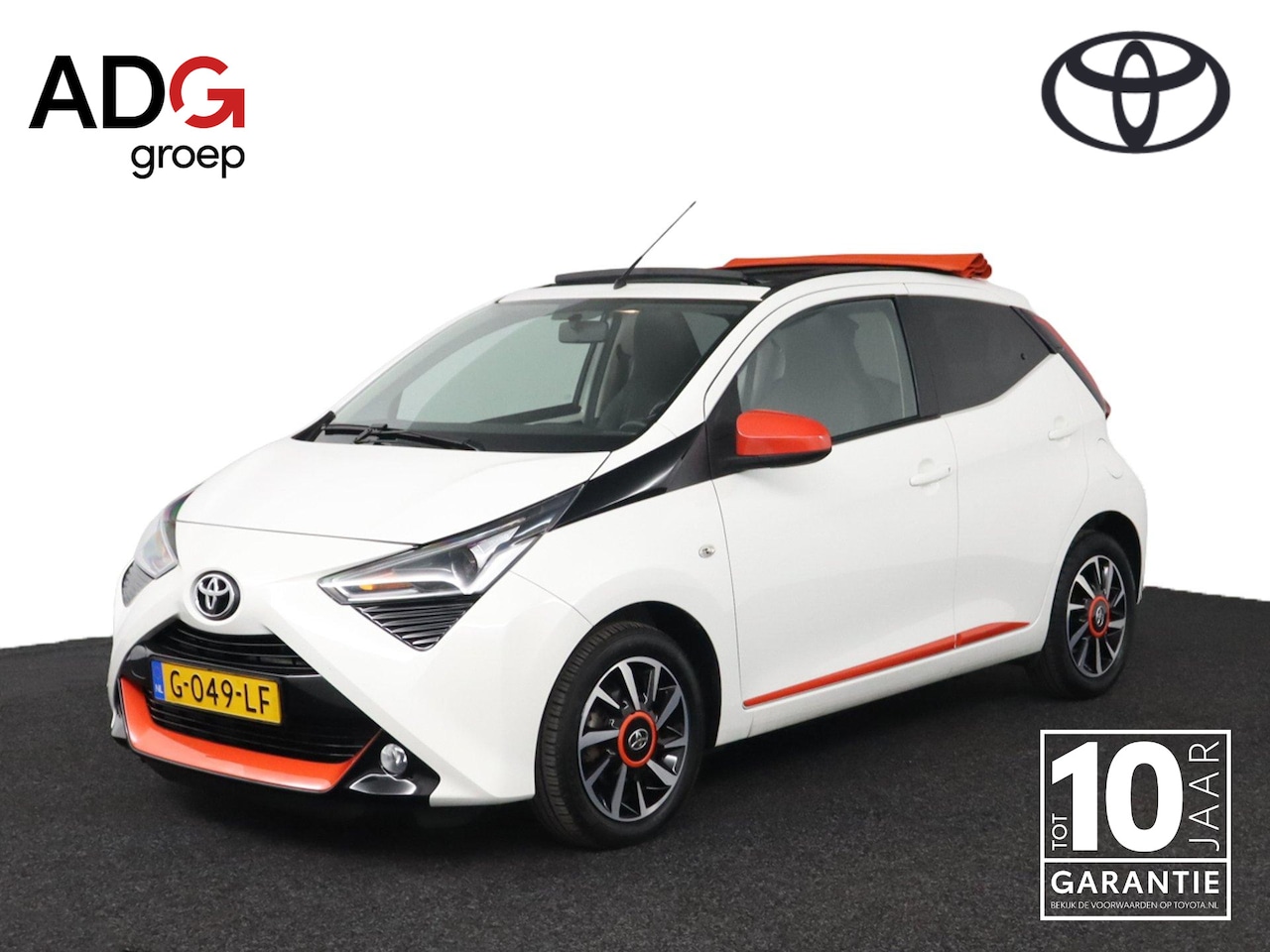 Toyota Aygo - 1.0 VVT-i x-cite | Cabrio | Apple Carplay/Android Auto | Airco | Lichtmetalen Velgen | - AutoWereld.nl