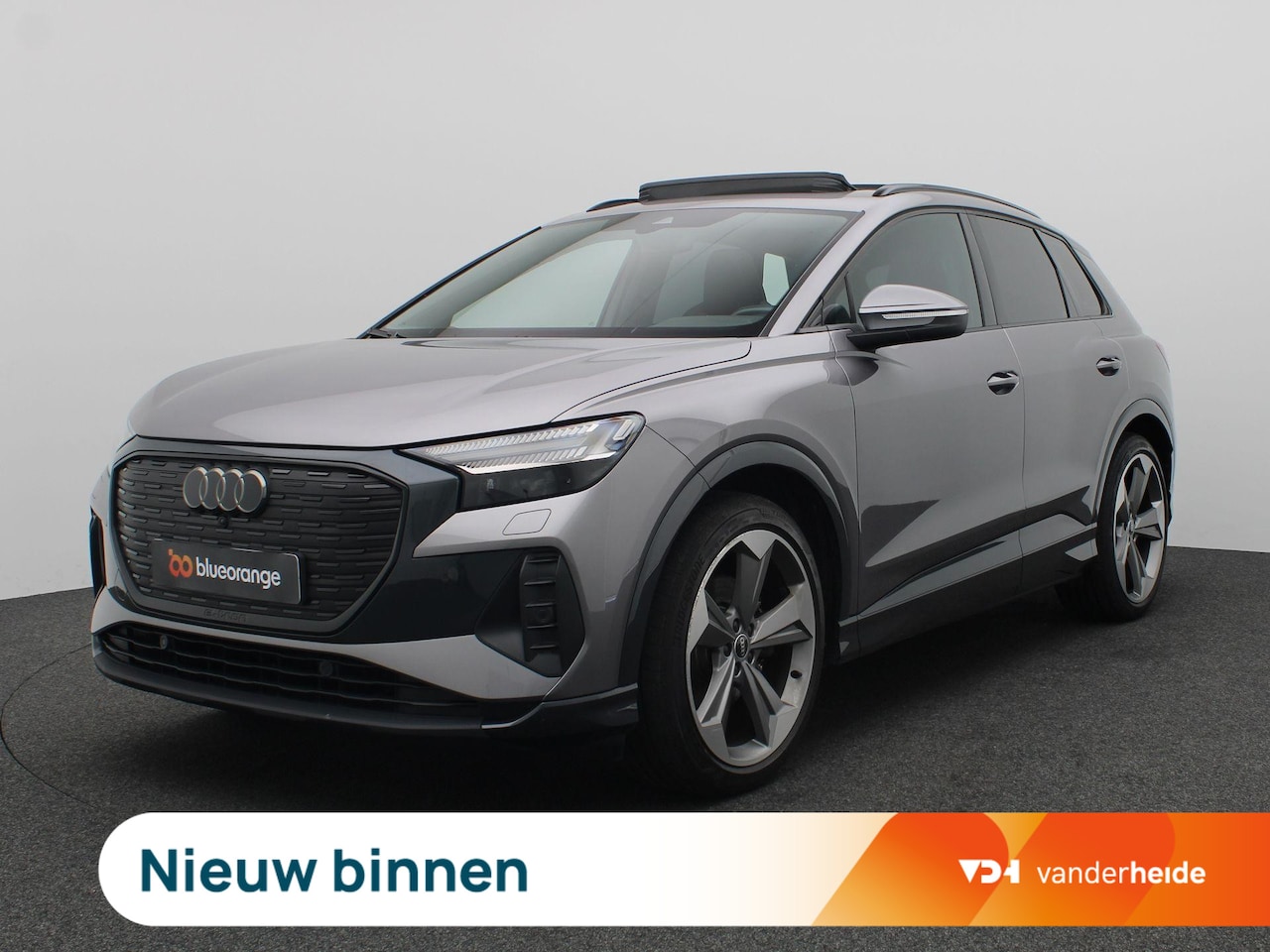 Audi Q4 e-tron - 35 Launch edition Advanced Plus 55 kWh 170PK Aut. SOH 93%, Panoramadak, Trekhaak, Warmtepo - AutoWereld.nl