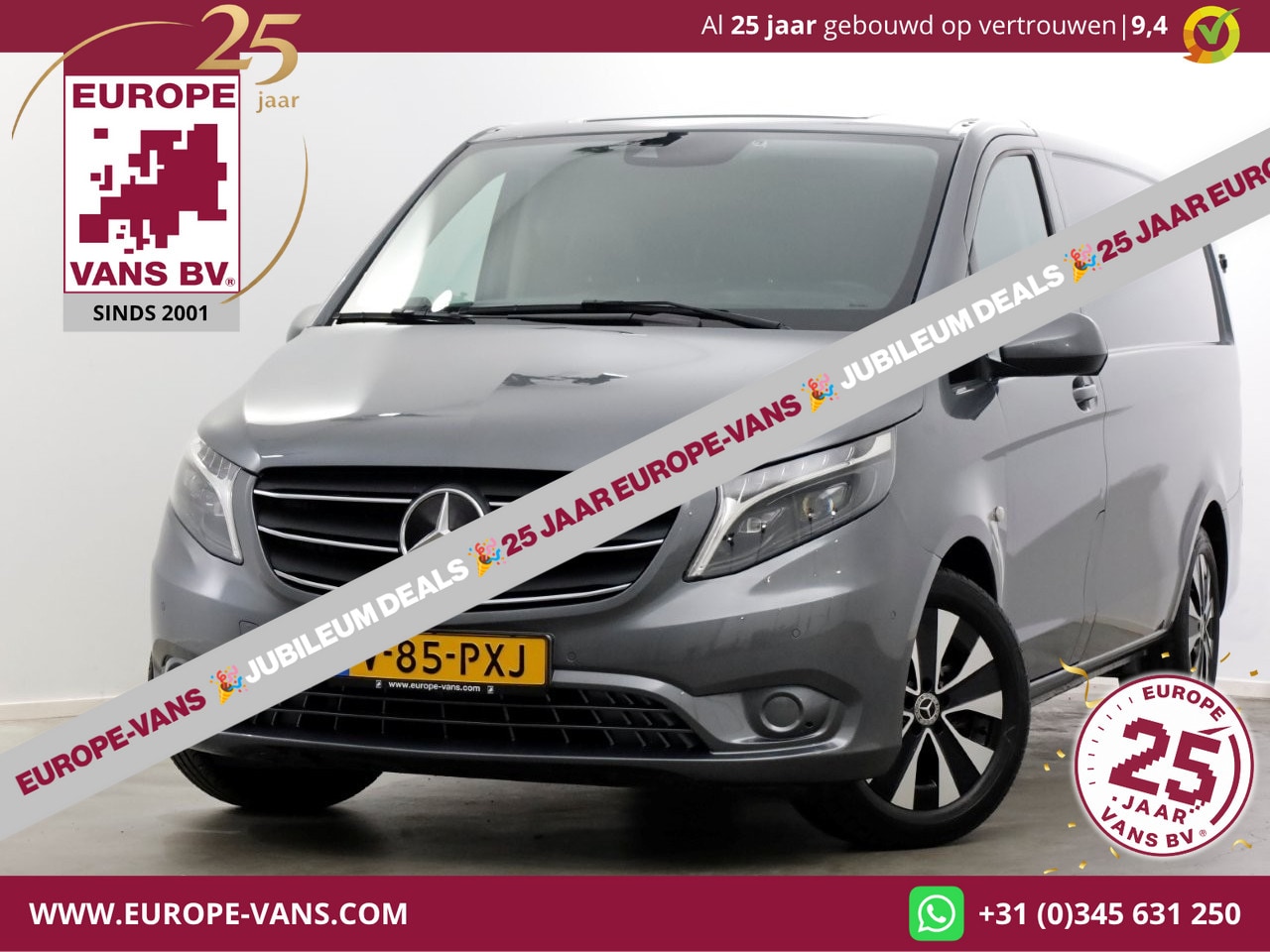 Mercedes-Benz Vito - 119 CDI 190pk RWD Lang 9G Automaat LED/Carplay/Camera 05-2023 - AutoWereld.nl