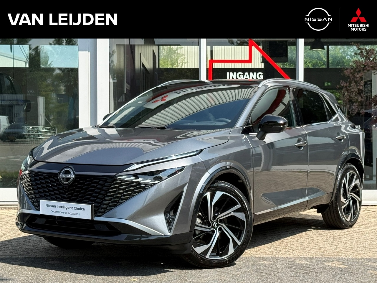Nissan Qashqai - 1.3 Mild-Hybrid Xtronic Tekna Plus | Leder | Panoramadak | 360-Camera | App Connect | Head - AutoWereld.nl