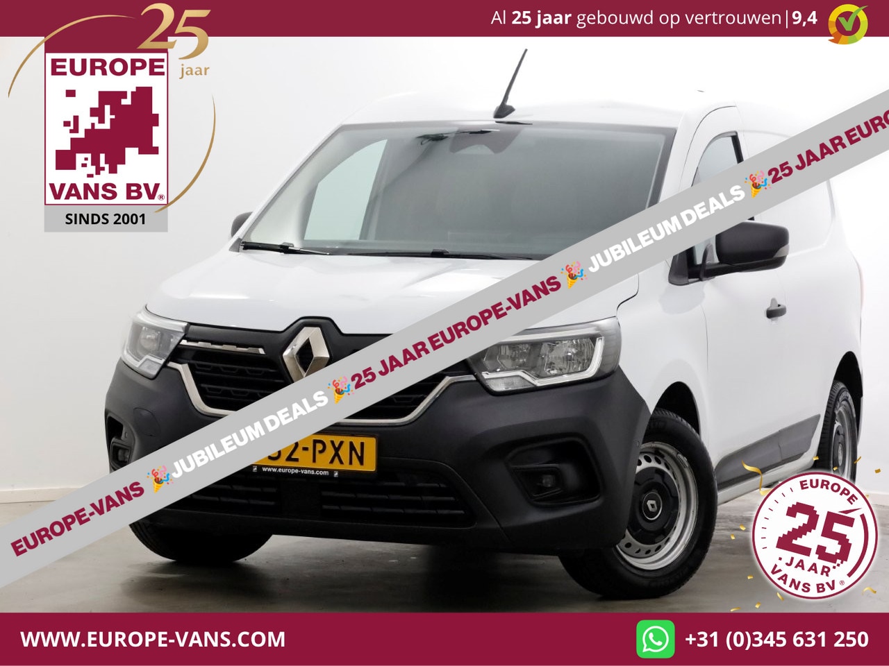 Renault Kangoo - 1.5 Blue dCi 115pk Grand Comfort Automaat Airco/Camera/3 Pers. 05-2023 - AutoWereld.nl