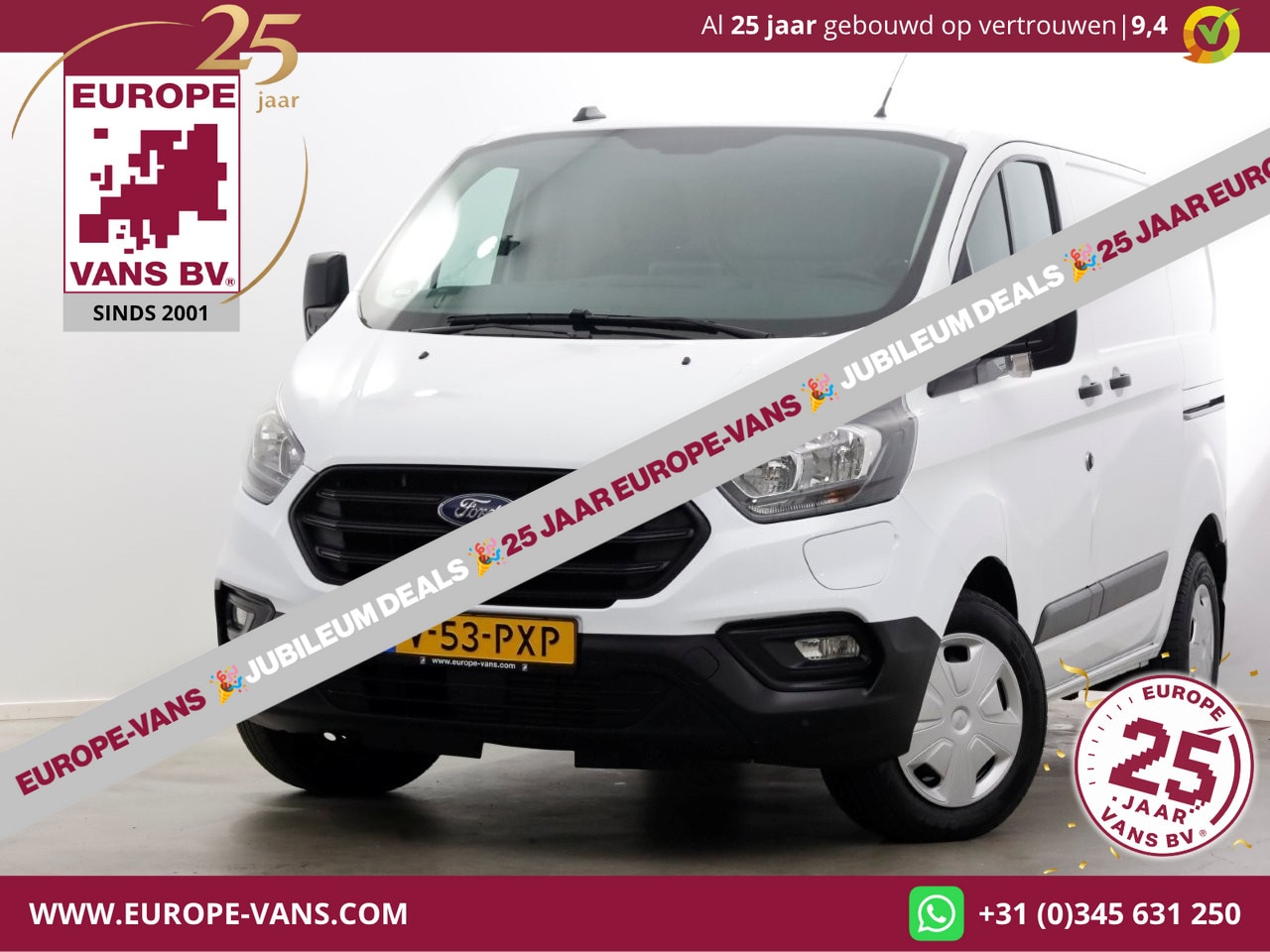 Ford Transit Custom - 340 1.0 EcoBoost L1H1 Automaat PHEV Plug-In Hybride/Benzine 2x Schuifdeur 02-2022 - AutoWereld.nl
