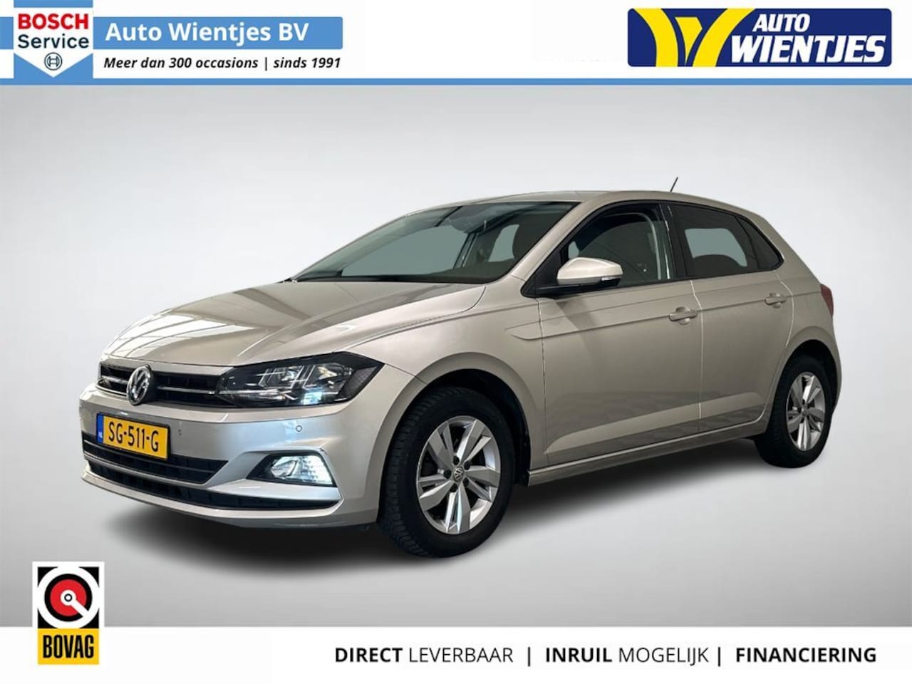 Volkswagen Polo - 1.0 TSI DSG | Comfortline 5-Drs | Airco | Navi | Carplay - AutoWereld.nl