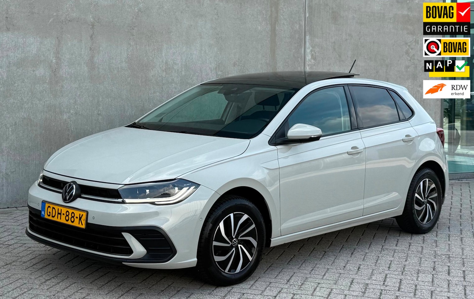 Volkswagen Polo - 1.0 TSI Life Edition 2024 Beige NAP|IQ|CAM - AutoWereld.nl