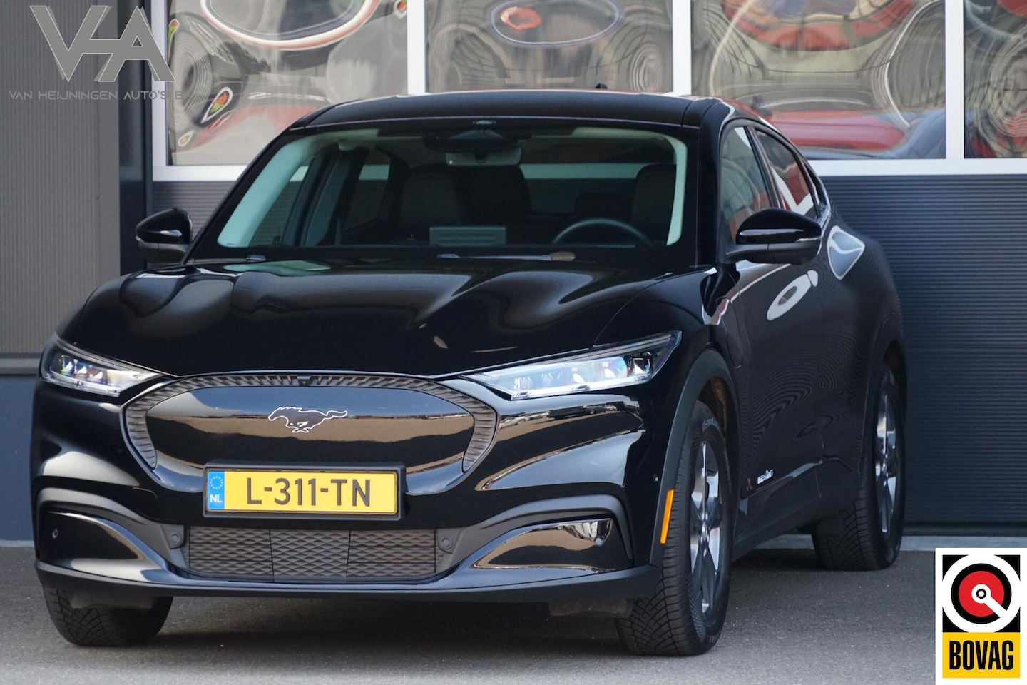 Ford Mustang Mach-E - RWD 75 kWh, NL, SOH 92 %, trekh. veel opties, marge - AutoWereld.nl