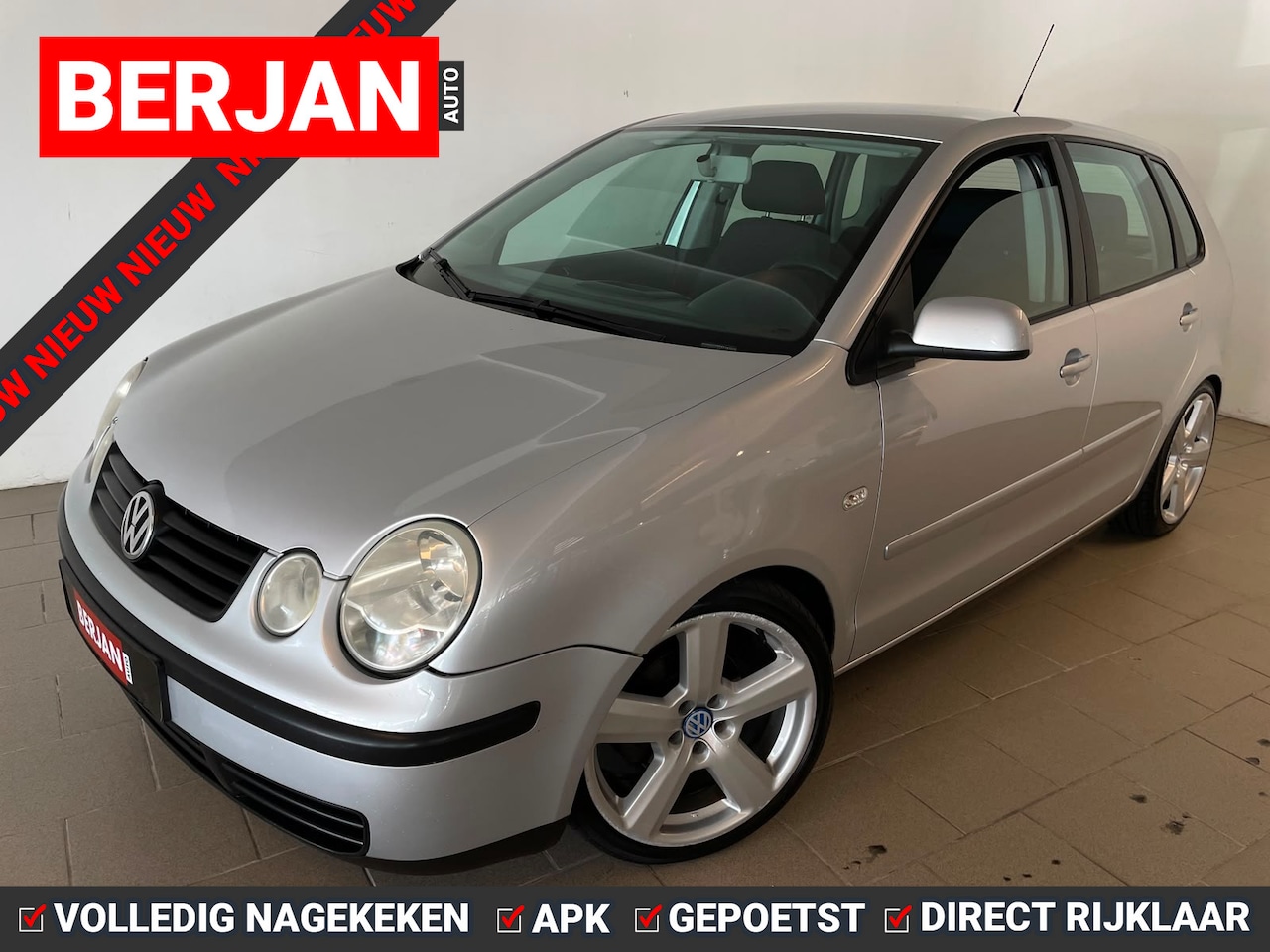 Volkswagen Polo - 1.2-12V Athene AIRCO CRUISE ELEK RAMEN CENT VERG SPORTVELGEN SPORTONDERSTEL NWE APK - AutoWereld.nl