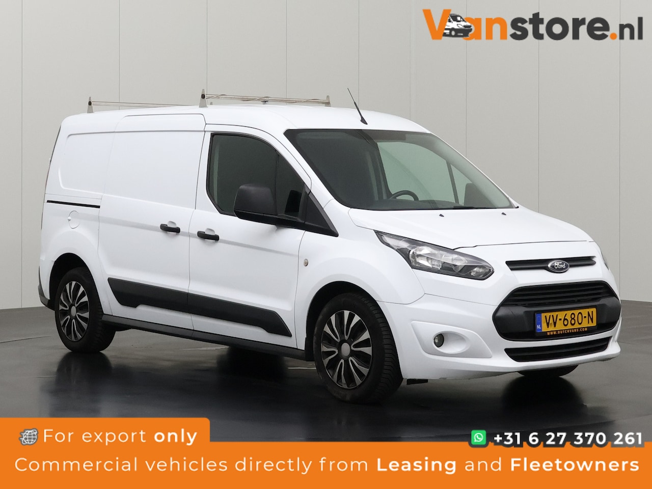 Ford Transit Connect - 1.6TDCI Lang | 3-Zits | Airco | Cruise | Trekhaak - AutoWereld.nl