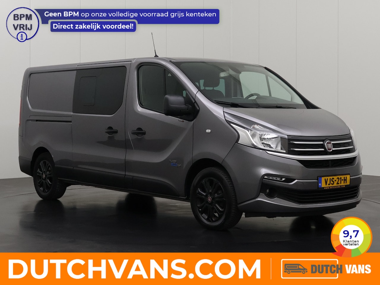 Fiat Talento - 145PK Lang Dubbele Cabine 6-persoons | Edizione | Multimedia | Navigatie | Airco | Cruise - AutoWereld.nl