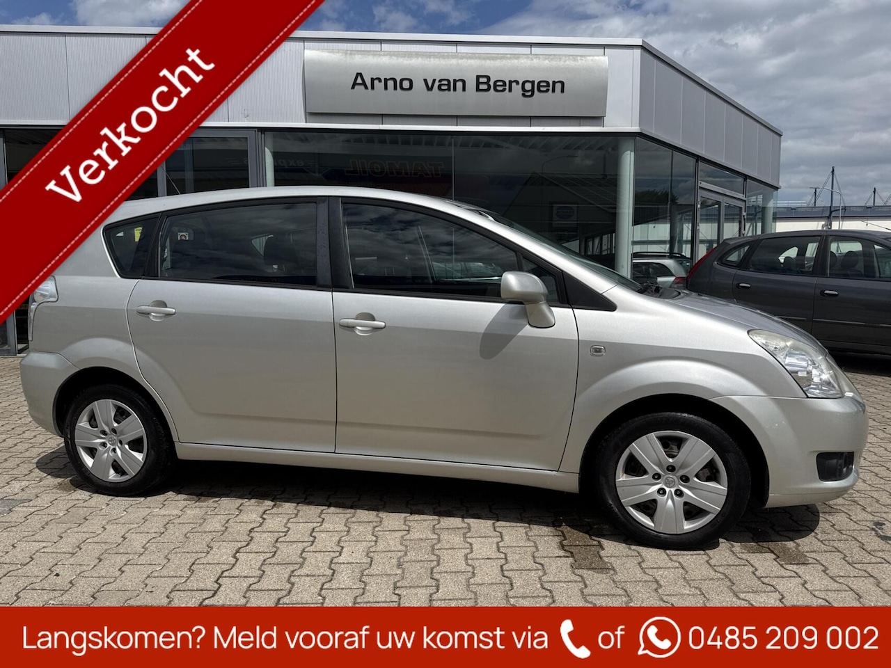 Toyota Verso - 1.8 VVT-i Sol 1.8 VVT-i Sol, 7 persoons, automaat, navigatie, climatronic, cruisecontrol, trekhaak. - AutoWereld.nl