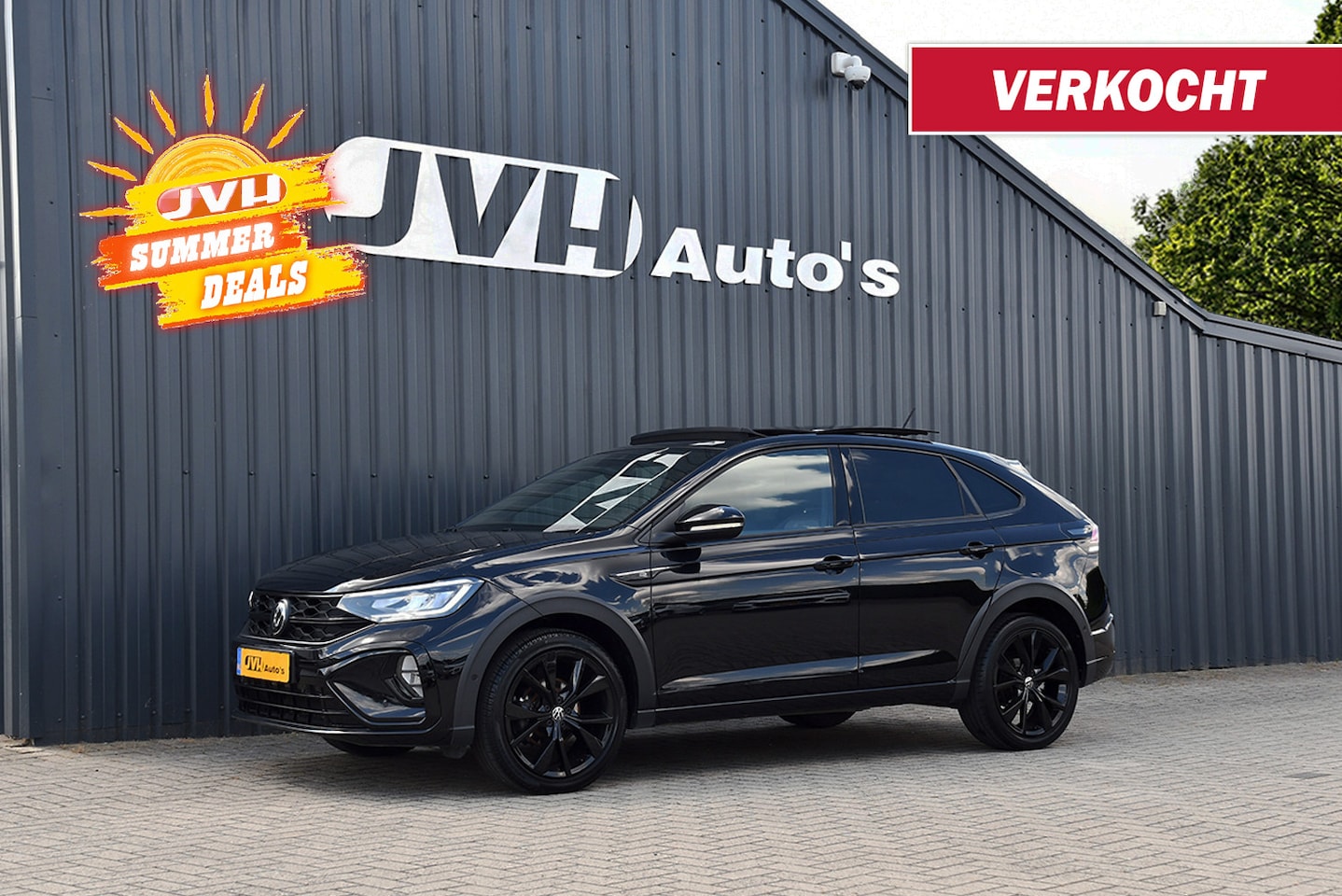 Volkswagen Taigo - 1.0 TSi AUT/DSG (2x)R-Line 05-2022 | Panorama | Full-Blackline | Virtual CP | Cam - AutoWereld.nl