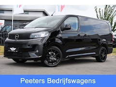 Opel Vivaro - 2.2 BlueHDI L3 DC Black Edition FULL OPTIONS Adaptieve Cruise, Camera, Virtual, 2 x Schuif